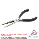 Tamiya #74146 - Needle Nose Pliers with Cutter II | Tweezers & Pliers
