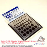 Tamiya #74150 - Modeling Template (Round/1-12.5mm) | Drills, Punches & Engraving Tools