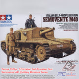 Tamiya #35294 - 1/35 Italian Self-Propelled Gun Semovente M40 | Military Miniature Series