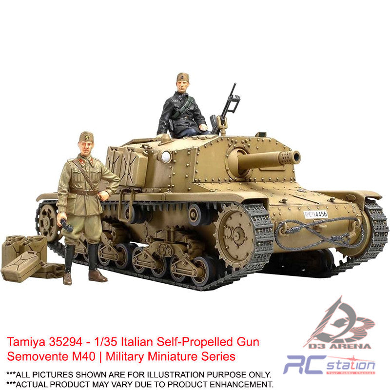 Tamiya 35294 1 35 Italian Self Propelled Gun Semovente M40 Milita tamiya-35294-1-35-italian-self-propelled-gun-semovente-m40-milita