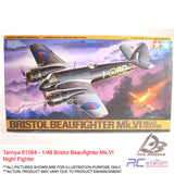 Tamiya #61064 - 1/48 Bristol Beaufighter Mk.VI Night Fighter | Aircraft Series