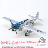 Tamiya #60749 - 1/72 North American P-51D Mustang WWII | War Bird Collection