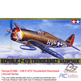 Tamiya #61086 - 1/48 P-47D Thunderbolt Razorback | Aircraft Series