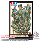 Tamiya #32602 - 1/48 WWII German Infantry Set | Military Miniature Series