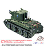 Tamiya #35318 - 1/35 Scale Finnish Army Assault Gun BT-42 | Military Miniature Series