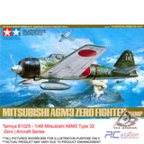 Tamiya #61025 - 1/48 Mitsubishi A6M3 Type 32 Zero | Aircraft Series