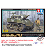 Tamiya #32604 - 1/48 U.S. Howitzer Motor Carriage M8 | Military Miniature Series