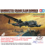 Tamiya #61111 - 1/48 Avro Lancaster B Mk.III Special - Dambuster/B Mk.I Special Grand Slam Bomber | Aircraft Series