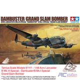 Tamiya #61111 - 1/48 Avro Lancaster B Mk.III Special - Dambuster/B Mk.I Special Grand Slam Bomber | Aircraft Series