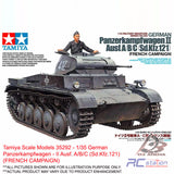 Tamiya Tank #35292 - 1/35 German Panzerkampfwagen - II Ausf. A/B/C (Sd.Kfz.121) (FRENCH CAMPAIGN)
