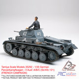 Tamiya Tank #35292 - 1/35 German Panzerkampfwagen - II Ausf. A/B/C (Sd.Kfz.121) (FRENCH CAMPAIGN)