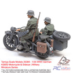 Tamiya #35384 - 1/35 WWII German KS600 Motorcycle & Sidecar | Military Miniature Series