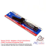 Tamiya #74122 - Modeler s Punch (2mm/3mm) | Drills, Punches & Engraving Tools