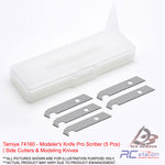 Tamiya Tools #74160 - Modeler's Knife Pro Scriber (5 Pcs) | Side Cutters & Modeling Knives