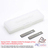 Tamiya Tools#74161 - Modeler's Knife Pro Scraper (2 Pcs) | Side Cutters & Modeling Knives