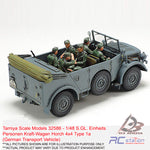 Tamiya Scale Models #32586 - 1/48 S.GL. Einheits Personen Kraft-Wagen Horch 4x4 Type 1a (German Transport Vehicle)