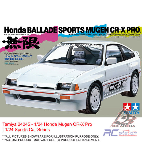 Tamiya #24045 - 1/24 Honda Mugen CR-X Pro | 1/24 Sports Car Series