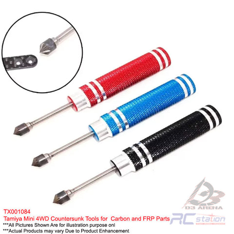 Tamiya Mini 4WD Countersunk Tools for  Carbon and FRP Parts, TX001084