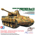 Tamiya #35345 - 1/35 German Medium Tank Panther Ausf.D | Military Miniature Series