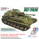 Tamiya #35348 - 1/35 Russian Self-Propelled Gun SU-76M | Military Miniature Series