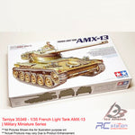 Tamiya #35349 - 1/35 French Light Tank AMX-13 | Military Miniature Series