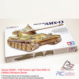 Tamiya #35349 - 1/35 French Light Tank AMX-13 | Military Miniature Series