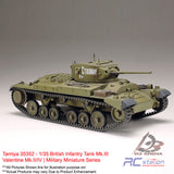 Tamiya #35352 - 1/35 British Infantry Tank Mk.III Valentine Mk.II/IV | Military Miniature Series