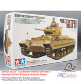 Tamiya #35352 - 1/35 British Infantry Tank Mk.III Valentine Mk.II/IV | Military Miniature Series