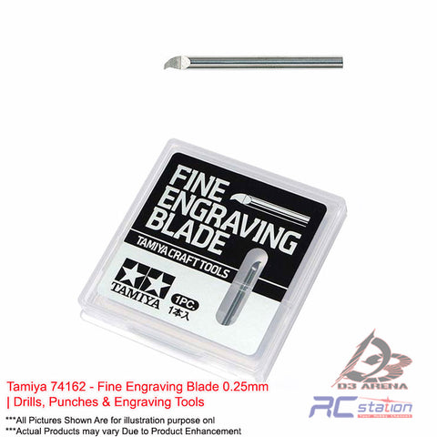 Tamiya #74162 - Fine Engraving Blade 0.25mm | Drills, Punches & Engraving Tools