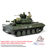 Tamiya #35365 - 1/35 U.S. Light Tank M551 Sheridan (Vietnam War) | Military Miniature Series