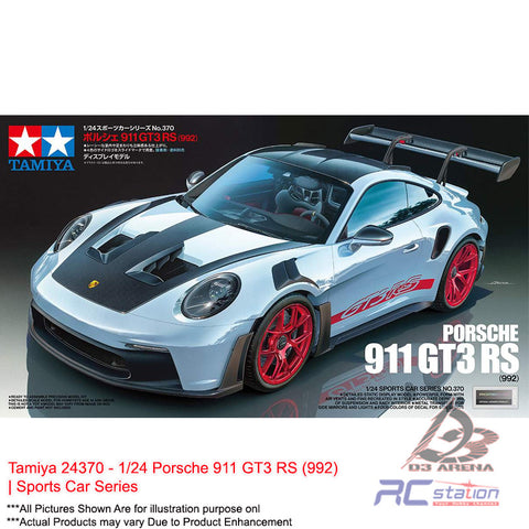 Tamiya #24370 - 1/24 Porsche 911 GT3 RS (992) | Sports Car Series