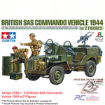 Tamiya #25423 - 1/35 British SAS Commando Vehicle 1944 w/2 Figures