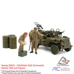 Tamiya #25423 - 1/35 British SAS Commando Vehicle 1944 w/2 Figures