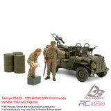 Tamiya #25423 - 1/35 British SAS Commando Vehicle 1944 w/2 Figures