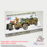 Tamiya #25423 - 1/35 British SAS Commando Vehicle 1944 w/2 Figures