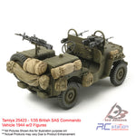 Tamiya #25423 - 1/35 British SAS Commando Vehicle 1944 w/2 Figures