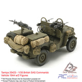Tamiya #25423 - 1/35 British SAS Commando Vehicle 1944 w/2 Figures