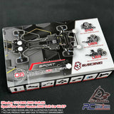 3Racing Sakura 1/10 D6S 2WD Drift Sport Fibre Glass Version 2WD Drift Car Kit EP