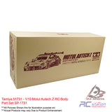 Tamiya #51731 - 1/10 Motul Autech Z RC Body Part Set SP-1731