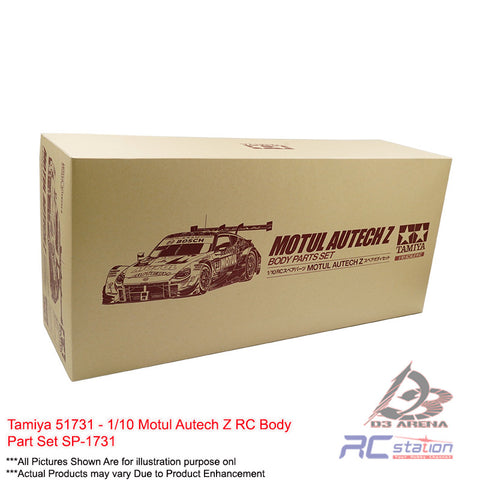 Tamiya #51731 - 1/10 Motul Autech Z RC Body Part Set SP-1731