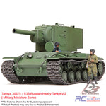 Tamiya #35375 - 1/35 Russian Heavy Tank KV-2 | Military Miniature Series