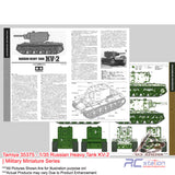 Tamiya #35375 - 1/35 Russian Heavy Tank KV-2 | Military Miniature Series