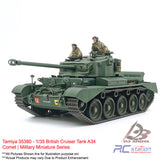 Tamiya #35380 - 1/35 British Cruiser Tank A34 Comet | Military Miniature Series