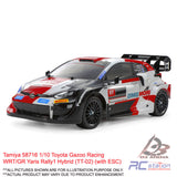 Tamiya #58716 1/10 Toyota Gazoo Racing WRT/GR Yaris Rally1 Hybrid (TT-02) (with ESC)
