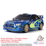 Tamiya #47372-60A - 1/10 Subaru Impreza Mexico 2004 (TT-01E)(w/o ESC) | Special Edition R/C Models