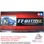 Tamiya #47372-60A - 1/10 Subaru Impreza Mexico 2004 (TT-01E)(w/o ESC) | Special Edition R/C Models