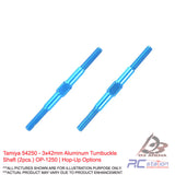 Tamiya #54250 - 3x42mm Aluminum Turnbuckle Shaft (2pcs.) OP-1250 | Hop-Up Options