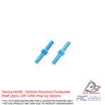 Tamiya #54248 - 3x23mm Aluminum Turnbuckle Shaft (2pcs.) OP-1248 | Hop-Up Options