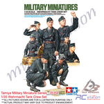 Tamiya Scale Models #35354 - 1/35 Wehrmacht Tank Crew Set | Military Collection Series
