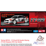 Tamiya #58744 - 1/10 Audi 90 Quattro Racing (TT-02 Chassis) | R/C Car Series
